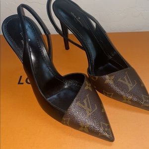 Louis Vuitton Cherie sling back pump